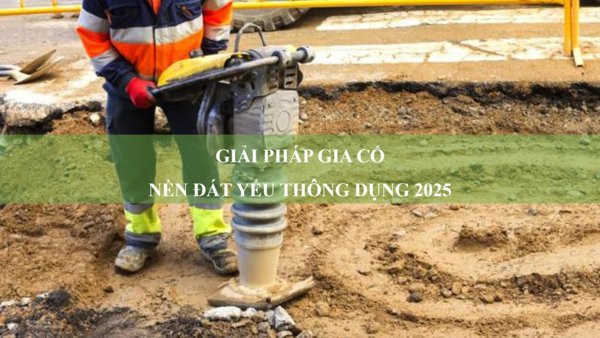 Giải pháp gia cố nền đất yếu